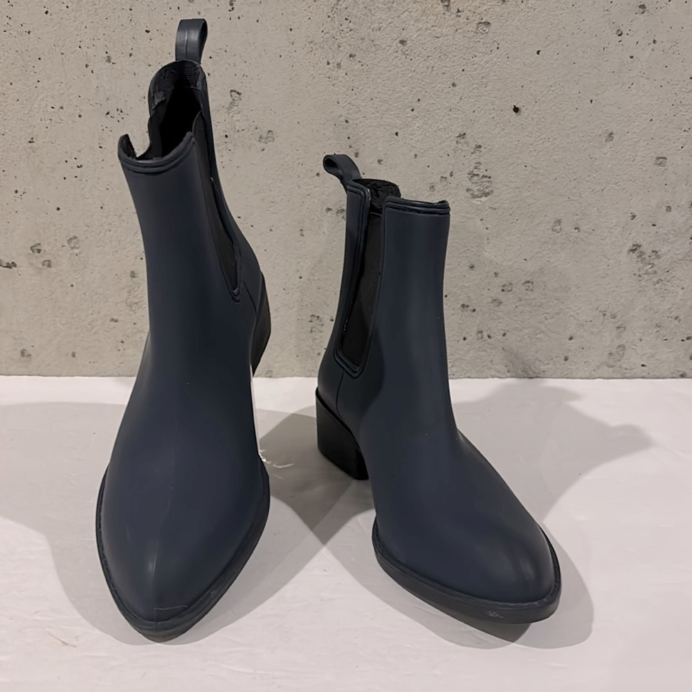 Jeffrey Campbell Havana Last Chelsea Almond Toe Rain Boots - Size 9